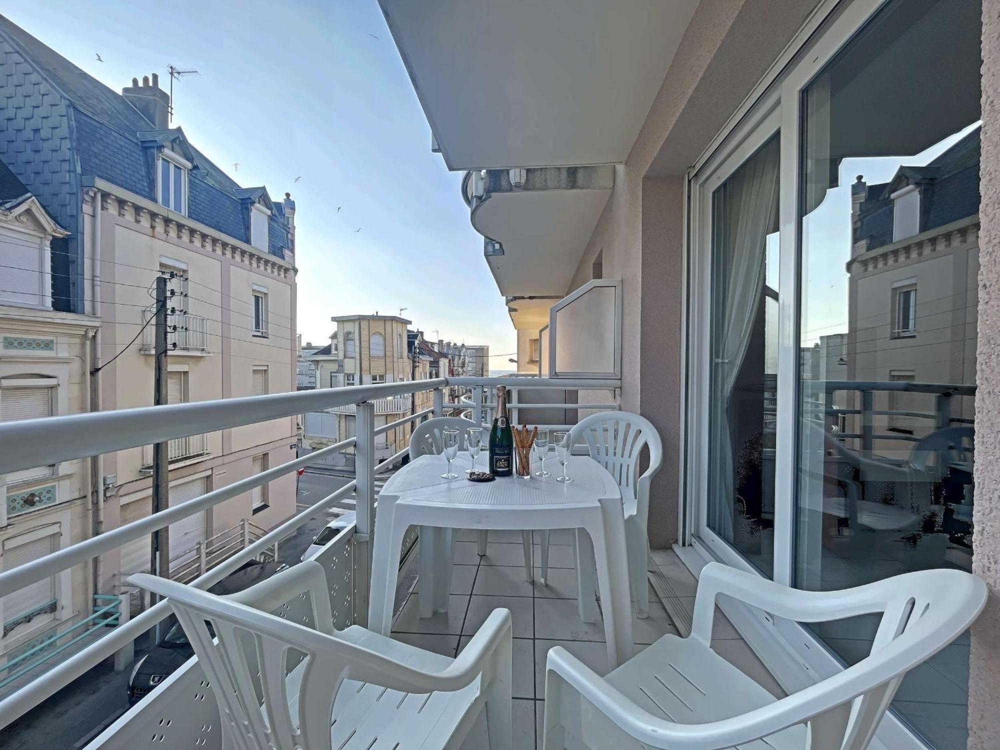 Superbe T2 Bis Proche Plage Avec Balcon Et Parking - Fr-1-646-44 Berck Экстерьер фото